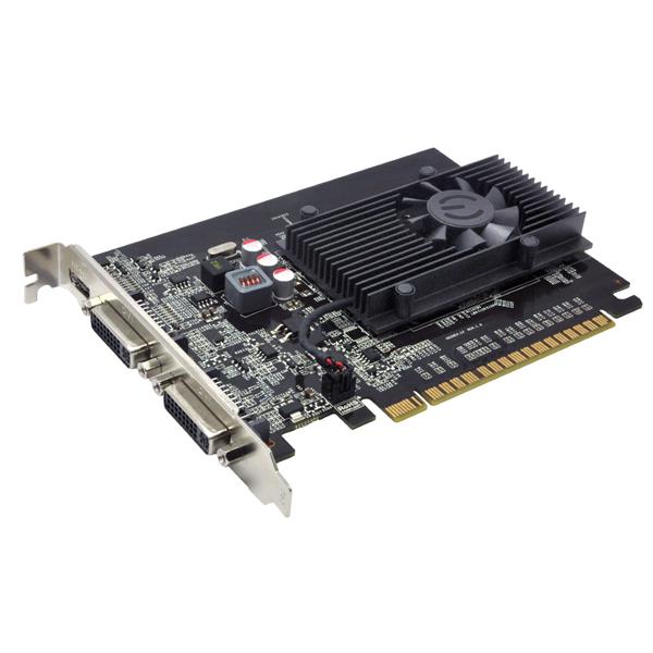 01G-P3-1526-D3 EVGA Nvidia GeForce GT 520 1GB DDR3 64-Bit Dual DVI/ Mini-HDMI Support PCI-Express 2.0 x16 Video Graphics Card