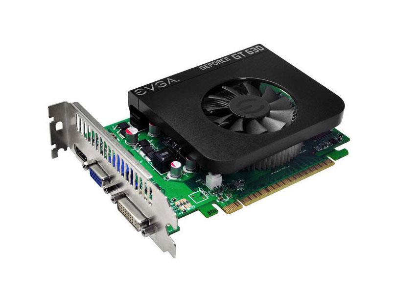 01G-P3-2632-L1 EVGA Nvidia GeForce GT 630 (Dual Slot) 1GB GDDR5 128-Bit HDMI / DVI-I / VGA PCI-Express 3.0 x16 Video Graphics Card