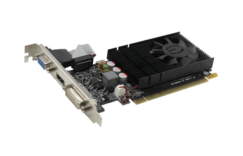 01G-P3-2730 EVGA Nvidia GeForce GT 730 1GB DDR3 128-Bit DVI / HDMI PCI-Express 2.0 Low Profile Video Graphics Card