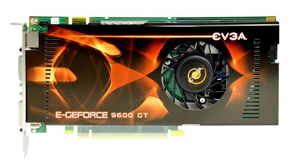 01G-P3-N869-B1 EVGA GeForce 9600GT 1GB Dual DVI/ HDTV PCI-Express Video Graphics Card