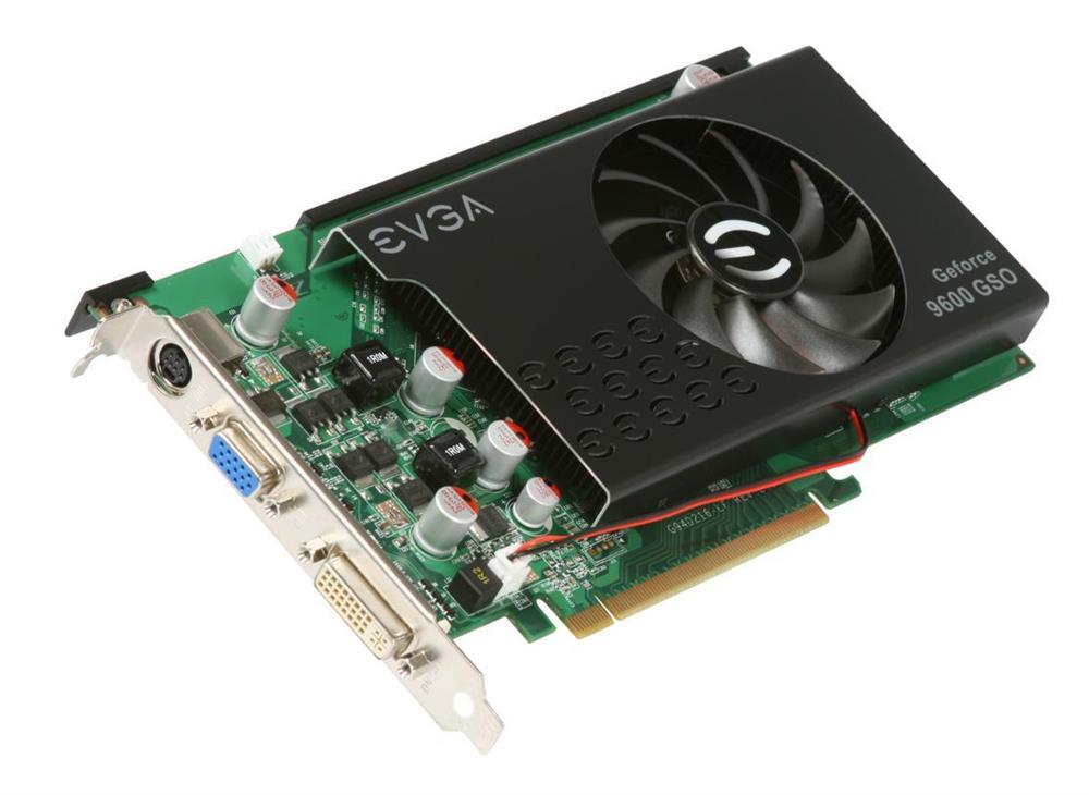 01G-P3-N964-R1 EVGA Nvidia GeForce 9600 GSO 1GB DDR2 128-Bit HDCP Ready PCI-Express 2.0 x16 Video Graphics Card