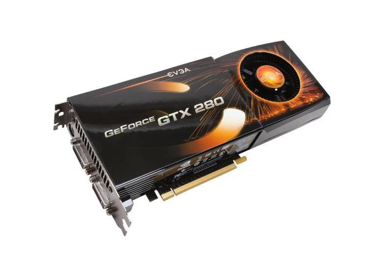 01GP31283LX EVGA Nvidia GeForce GTX 280 1GB GDDR3 512-Bit PCI-Express 2.0 x16 Video Graphics Card