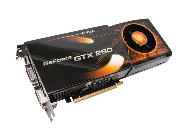 01GP31284TX EVGA Nvidia GeForce GTX 280 SSC Edition 1GB GDDR3 512-Bit HDMI / HDTV / S-Video Out PCI-Express 2.0 x16 Video Graphics Card