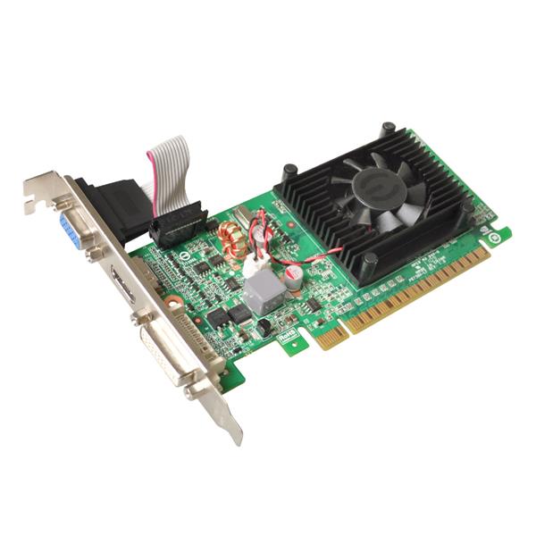 01GP31312S1 EVGA GeForce 210 1GB 64-Bit DDR3 PCI Express 2.0 x16 DVI/ HDMI/ VGA Video Graphics Card