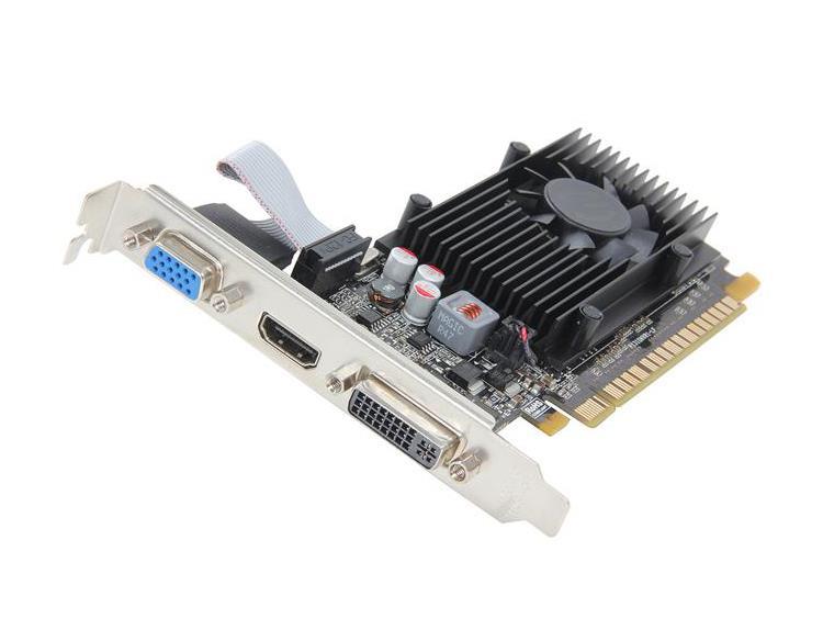 01GP31523B1 EVGA GeForce GT 520 1GB DDR3 64-Bit PCI-Express 2.0 x16 HDCP Ready Low Profile Ready Video Graphics Card