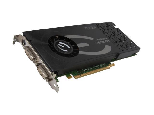 01GP3N858LX EVGA GeForce 9600 GT 1GB GDDR3 256-Bit HDCP Ready SLI Support PCI-Express 2.0 x16 Video Graphics Card