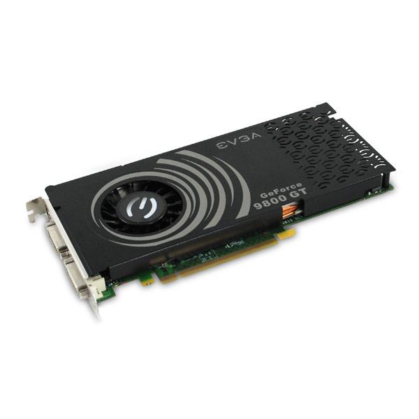 01GP3N981S1 EVGA nVidia GeForce 9800 GT 1GB GDDR3 256-Bit PCI Express 2.0 x16 Dual DVI/ HDTV Video Graphics Card