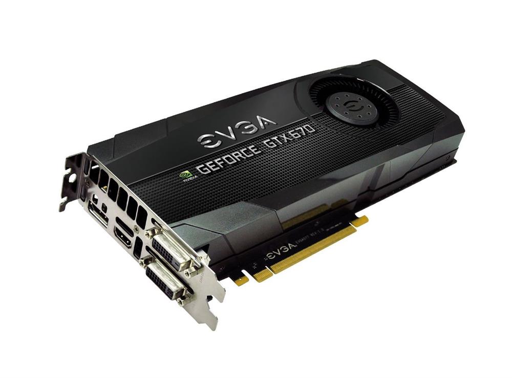 02G-P4-2676 EVGA Nvidia GeForce GTX 670 2GB GDDR5 HDMI / DVI-I / DVI-D / HDMI / Display-Port / SLI Support PCI-Express 3.0 x16 Video Graphics Card