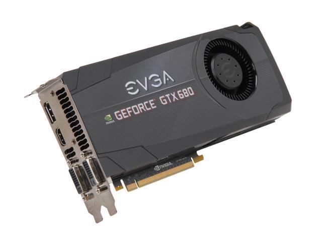 02G-P4-2684-KR EVGA Nvidia GeForce GTX 680 2GB GDDR5 256-Bit HDMI / DisplayPort / Dual DVI / PCI-Express 3.0 x16 Video Graphics Card