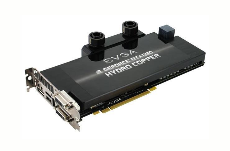 02G-P4-2689-L1 EVGA Nvidia GeForce GTX 680 Hydro Copper 2GB GDDR5 256-Bit HDMI / Dual DVI / DisplayPort/ HDCP Ready SLI Support PCI-Express 3.0 x16 Video Graphics Card