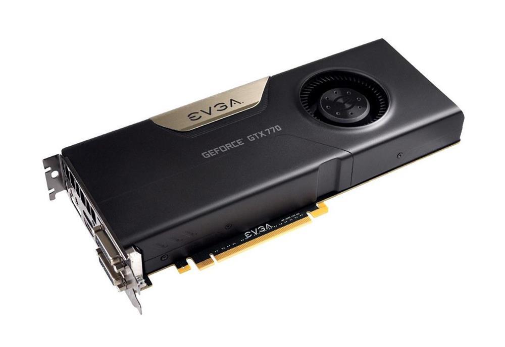 02G-P4-2770-AR EVGA Nvidia GeForce GTX 770 2GB GDDR5 256-Bit HDMI / DisplayPort / Dual DVI PCI-Express 3.0 x16 Video Graphics Card