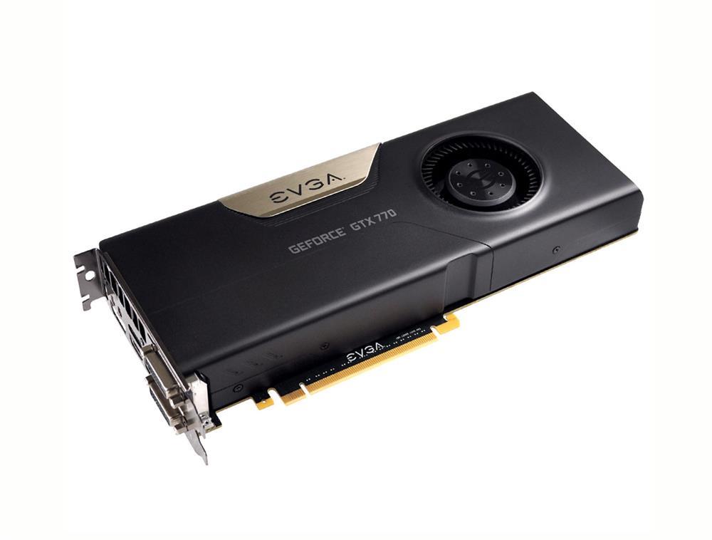 02G-P4-2771-L1 EVGA GeForce GTX 770 2GB GDDR5 256-Bit HDMI / DisplayPort / Dual DVI SLI Support PCI-Express 3.0 x16 Video Graphics Card