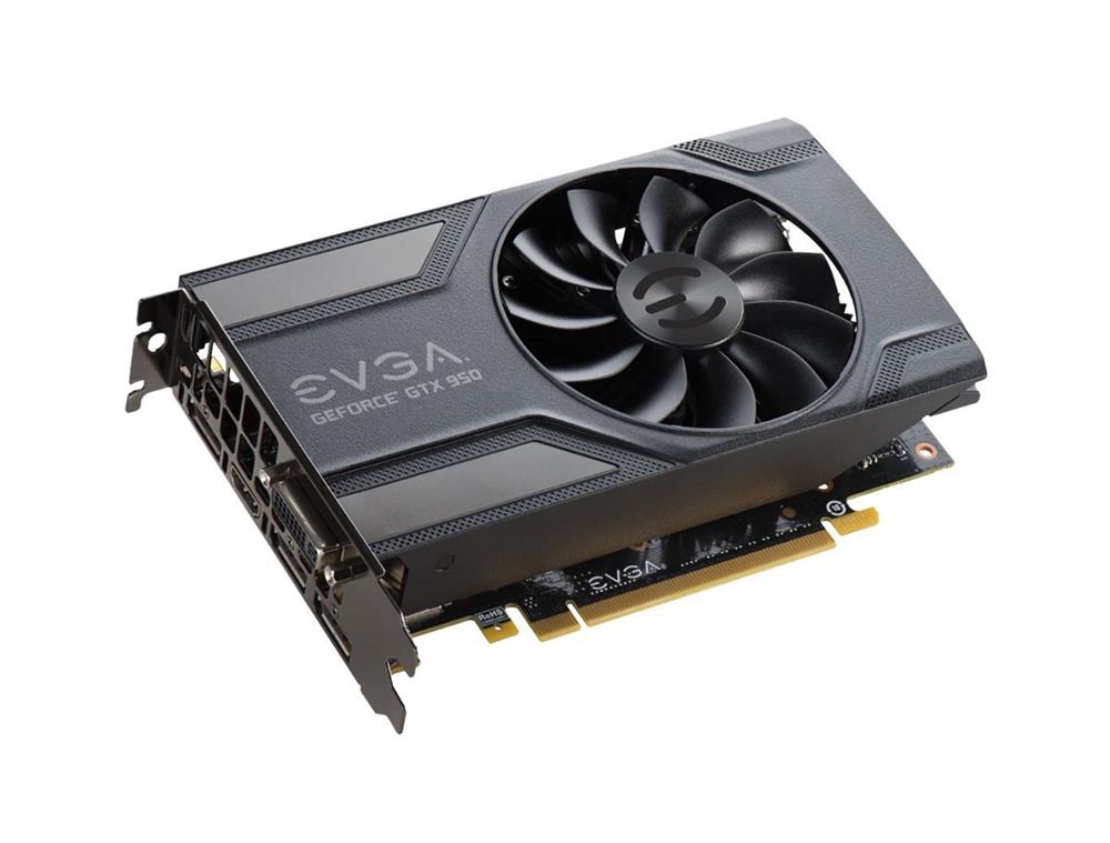 02G-P4-2951 EVGA GeForce GTX 950 Superclocked 2GB 128-bit GDDR5 PCI Express 3.0 DVI-I/ HDMI/ 3x DisplayPort Video Graphics Card