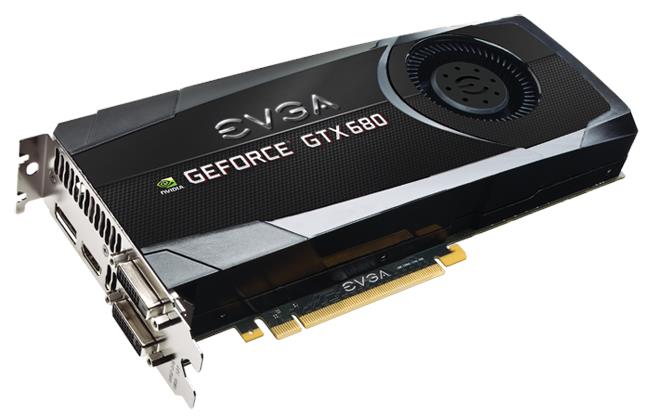 02G-P4-3682 EVGA GeForce GTX 680 2GB GDDR5 256-Bit HDMI / Dual DVI PCI-Express 2.0 x16 Video Graphics Card for Mac