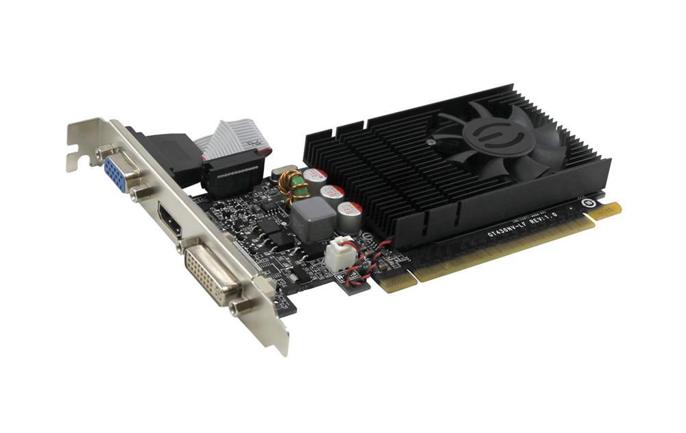 02GP32732LA EVGA Nvidia GeForce GT 730 2GB DDR3 128-Bit HDMI / DVI-I PCI-Express 2.0 Low Profile Video Graphics Card