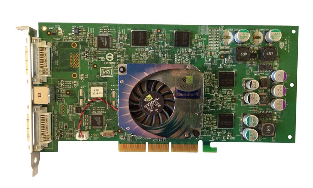 03N245 Dell Quadro4 900XGL 128MB Dual DVI Video Card