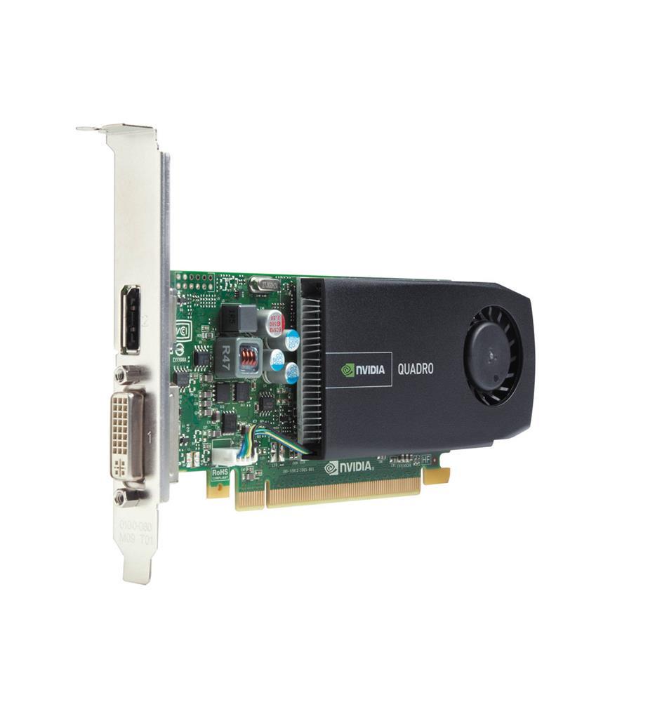 03T7126 Lenovo 512M Quadro410 64bit DVI+DP LP Video Card