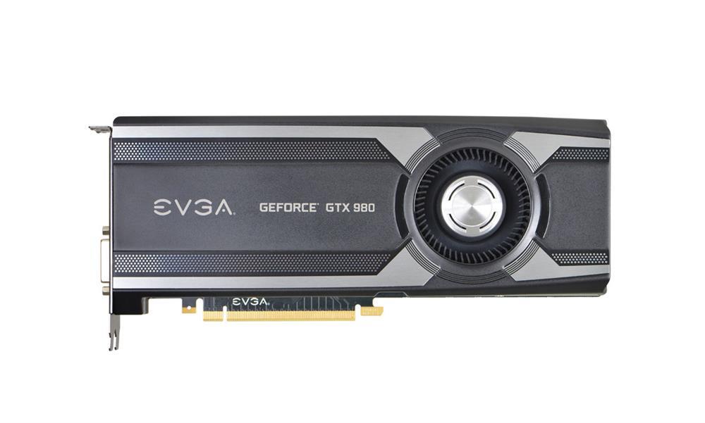 04G-P4-1980-KR EVGA GTX 980 4GB GDDR5 256-Bit DVI-I/HDMI/3 x DisplayPort PCI Express 3.0 Video Graphics Card