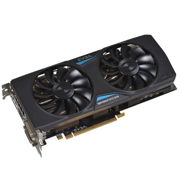 04G-P4-2978-KR-A1 EVGA GeForce GTX 970 FTW 4GB 256-Bit GDDR5 PCI Express 3.0 Dual DVI/ HDMI/ DisplayPort Video Graphics Card with ACX Cooler 2.0