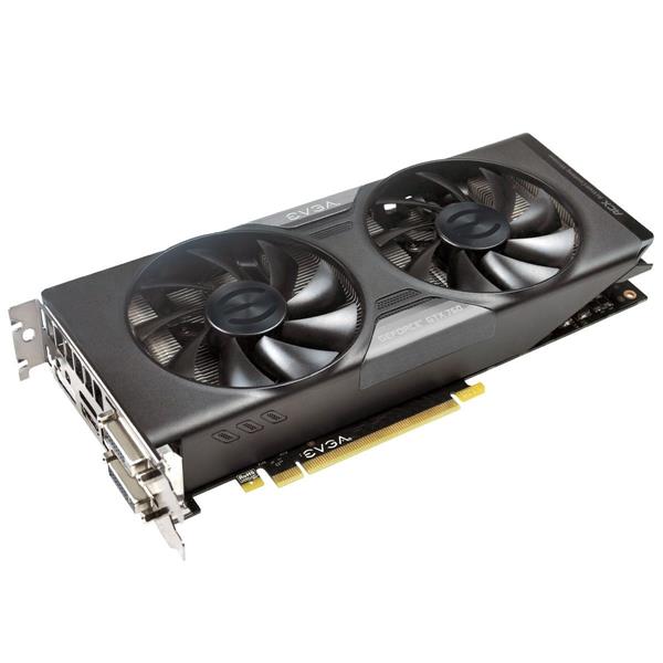 04GP42768 EVGA Nvidia GeForce GTX 760 SC 4GB GDDR5 256-Bit HDMI / DisplayPort / DVI-I / DVI-D SLI Support PCI-Express 3.0 Video Graphics Card with ACX Cooler