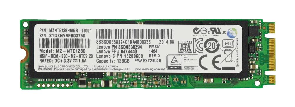 04X4440 Lenovo 128GB TLC SATA 6Gbps M.2 2280 Internal Solid State Drive (SSD) for ThinkPad X1 Carbon