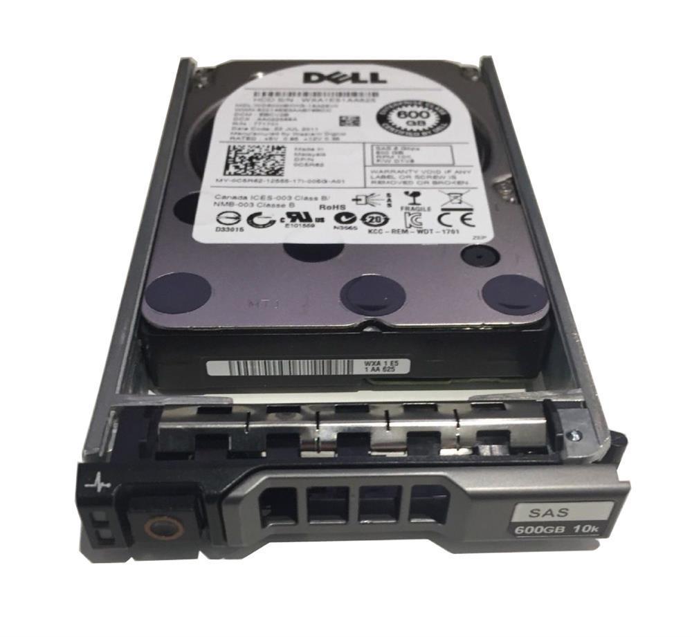 057D0V Dell 600GB 10000RPM SAS 6Gbps 3.5-inch Internal Hard Drive with Tray for PowerEdge Server
