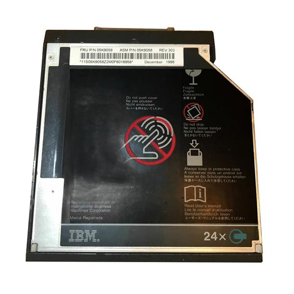 05K9058 IBM 24X CD-ROM Drive for ThinkPad 600