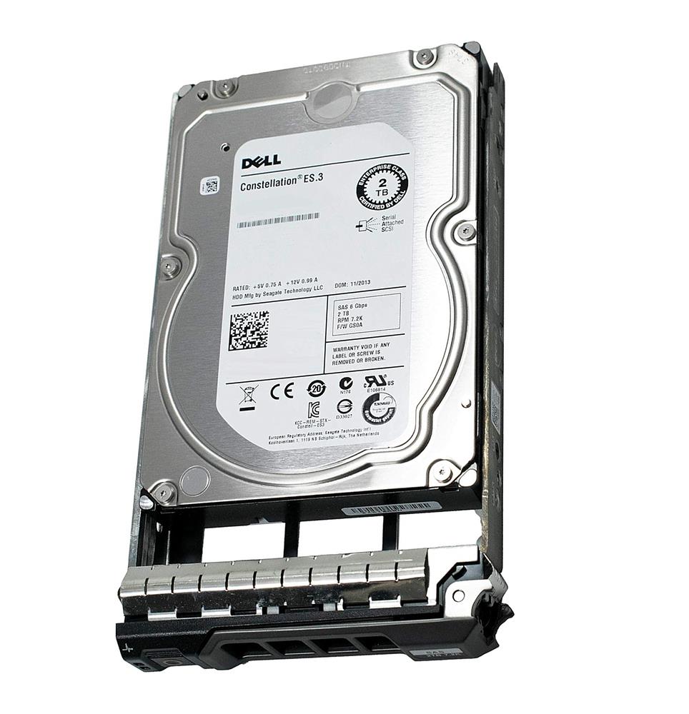 067DR Dell 2TB 7200RPM SAS 12Gbps Nearline 3.5-inch Internal Hard Drive