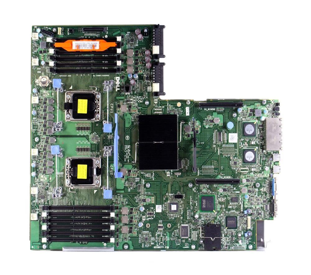 06FJX5 Dell System Board (Motherboard) Dual Socket LGA2011 for PowerEdge R610 Server (Refurbished)