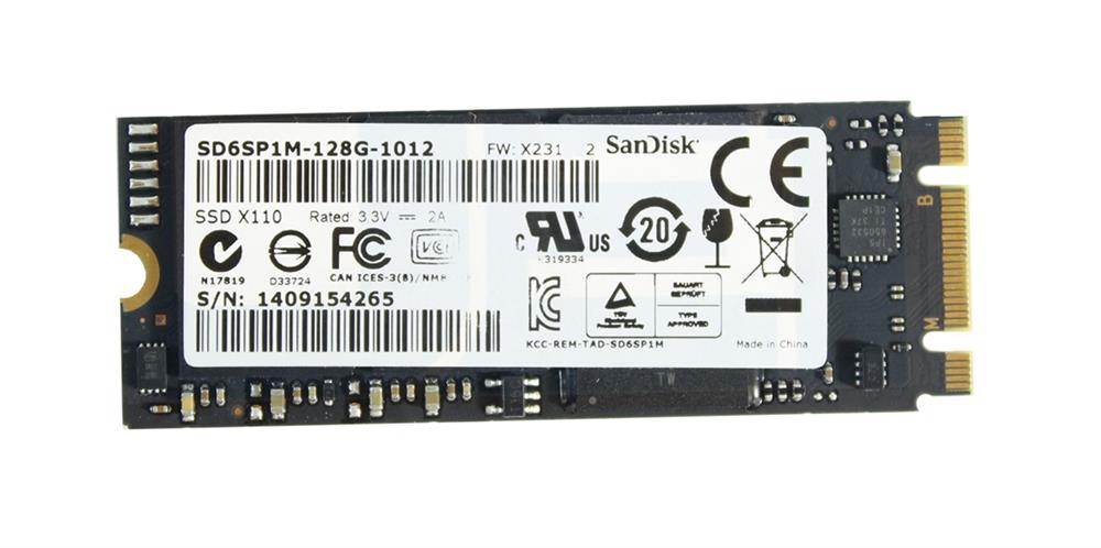 06T4HK Dell 128GB MLC SATA 6Gbps M.2 2260 Internal Solid State Drive (SSD)