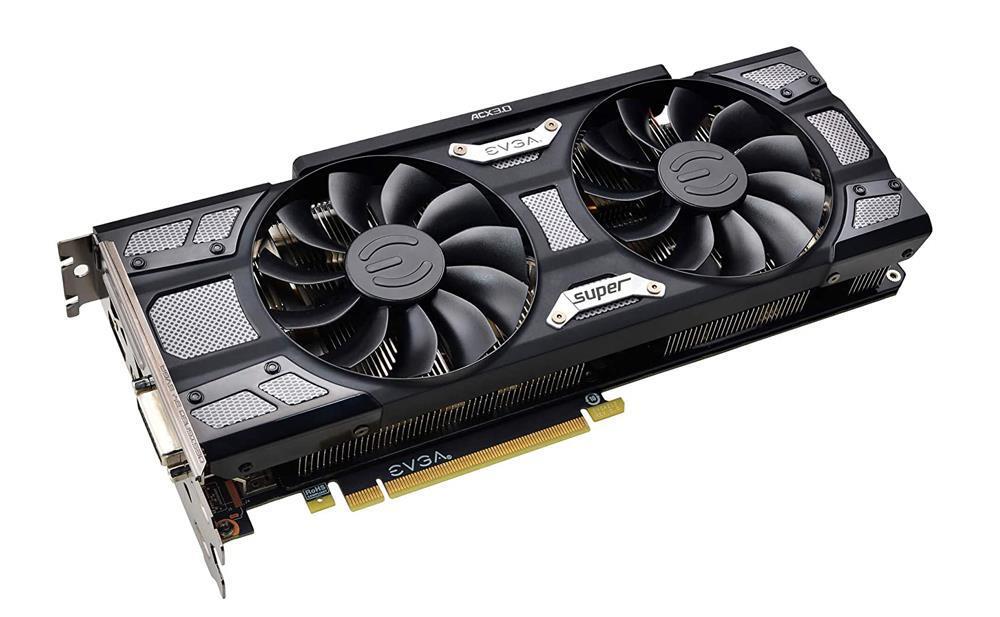 08G-P4-3062-KS EVGA GeForce RTX 2060 Super SC Black Gaming 8GB GDDR6 Dual Fans Video Graphics Card