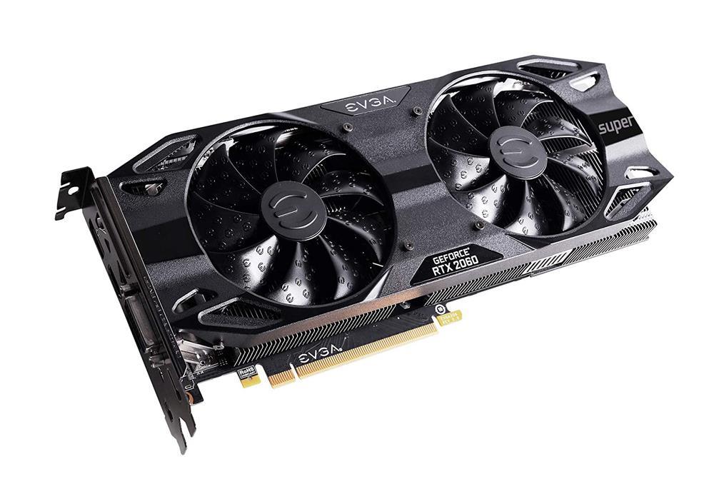 08G-P4-3065-KR EVGA GeForce RTX 2060 Super SC Ultra Black 8GB GDDR6 256-Bit PCI-Express 3.0 Dual HDB Fans Video Graphics Card