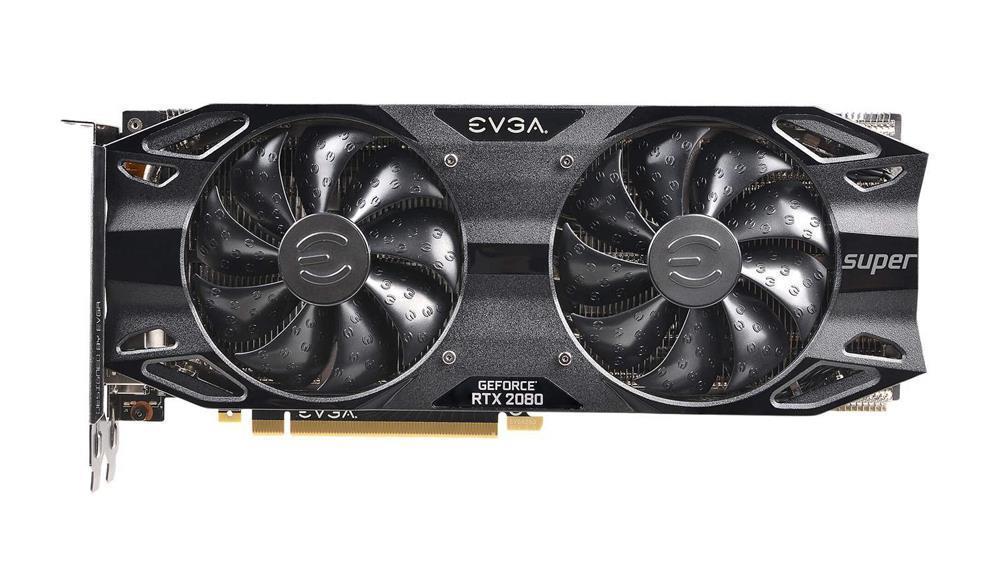 08G-P4-3081-K1 EVGA GeForce RTX 2080 Super Black Gaming 8GB GDDR6 Video Graphics Card
