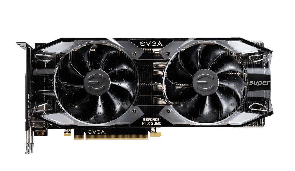 08G-P4-3183-K3 EVGA GeForce RTX 2080 Super XC Ultra 8GB GDDR6 RGB Metal Backplate Video Graphics Card