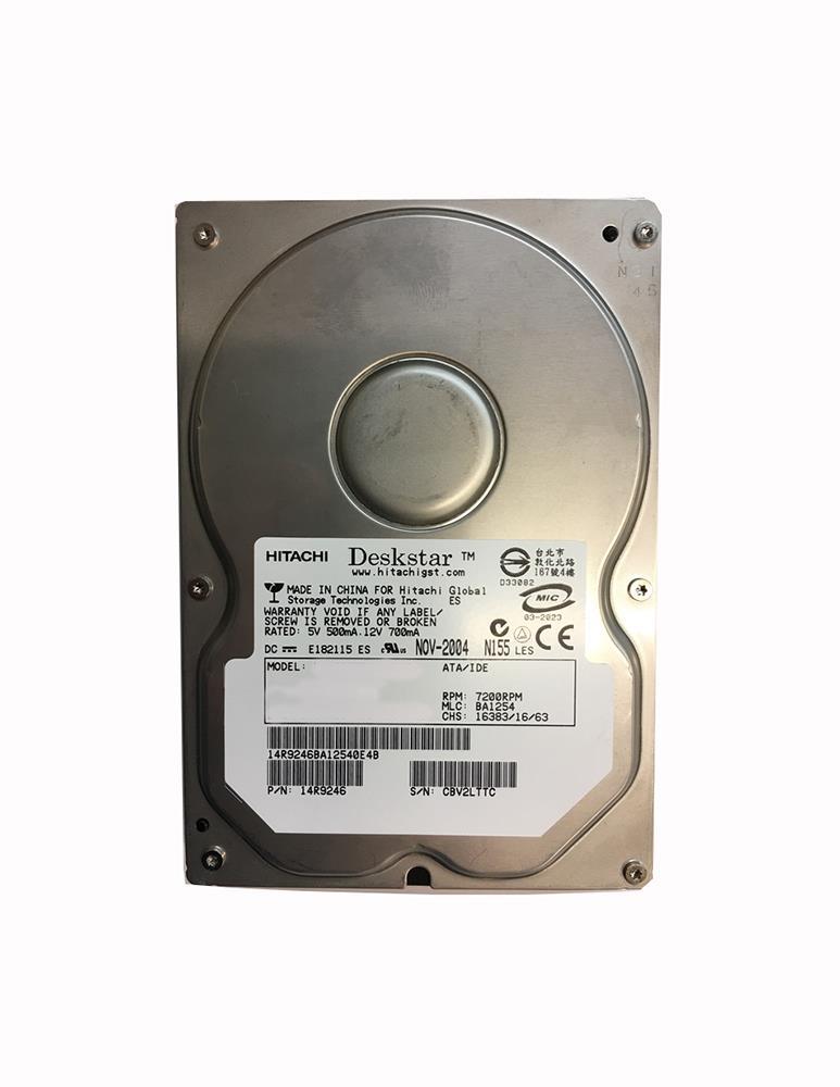 08K0462 Hitachi Deskstar 7K250 80GB 7200RPM ATA-100 2MB Cache 3.5-inch Internal Hard Drive