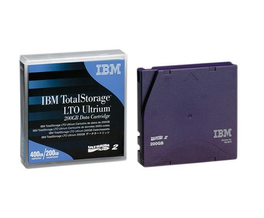 08L9870 IBM LTO Ultrium 2 Tape Cartridge LTO Ultrium LTO-2 200GB (Native) / 400GB (Compressed)