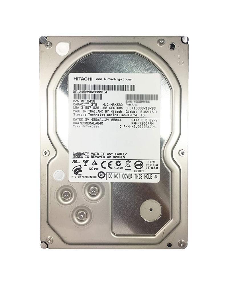 0952150-03 Hitachi 2TB 7200RPM SATA 3Gbps 64MB Cache 3.5-inch Internal Hard Drive