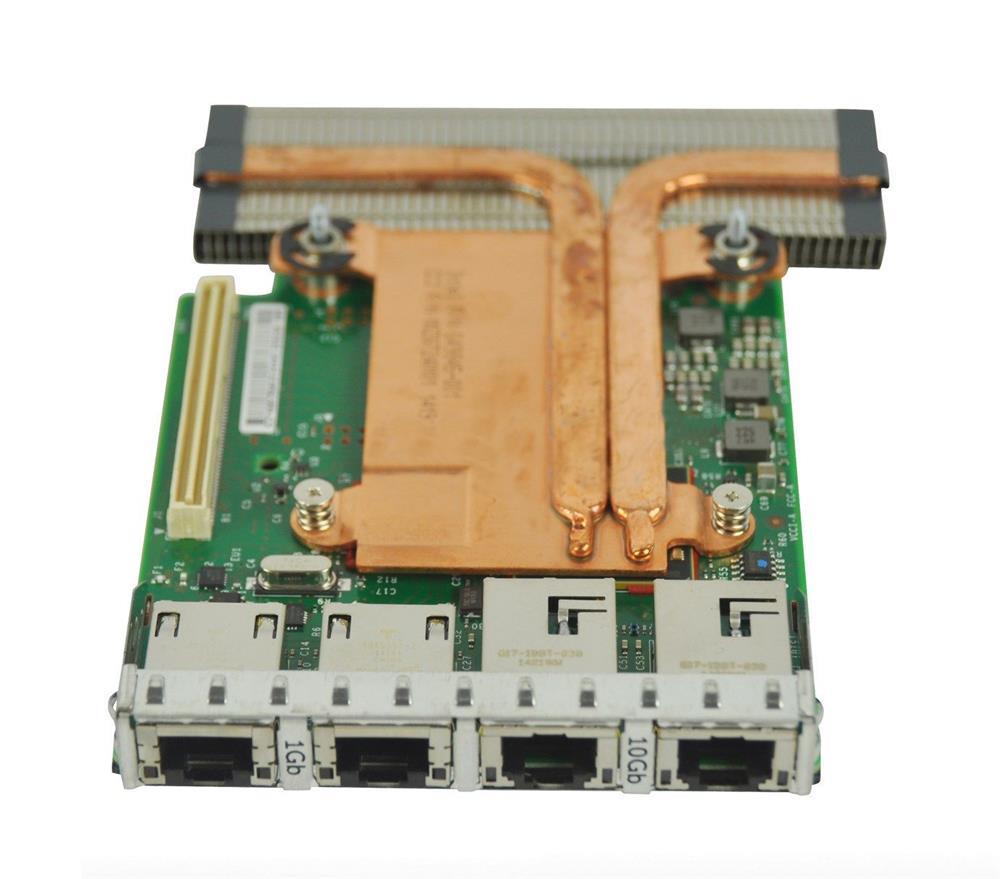 099GTM Dell I350/X540 4-Port 2x 10GbE 2x 1GbE RJ45 Daughter Card Network Interface Card for PowerEdge R730XD