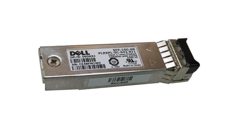 09DKXJ Dell 10Gbps 10GBase-SR 300m 850nm SFP+ Optical Transceiver Module