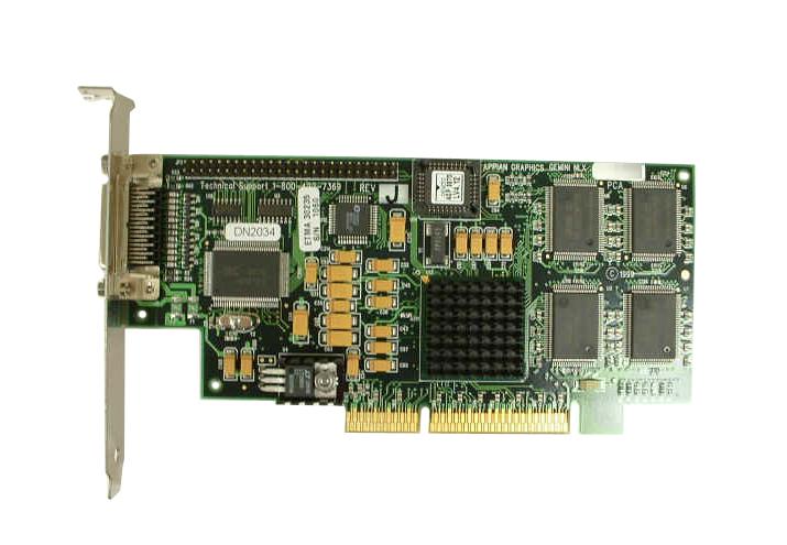 09N0360 IBM Appian Gemini 16MB AGP NLX Dual Monitor Adapter