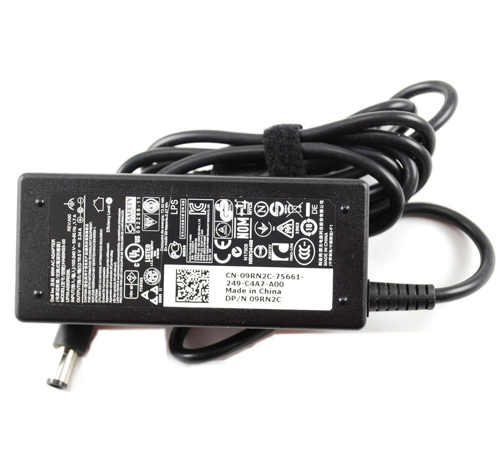 09RN2C Dell 65-Watts 19.5V 3.34A AC Adapter