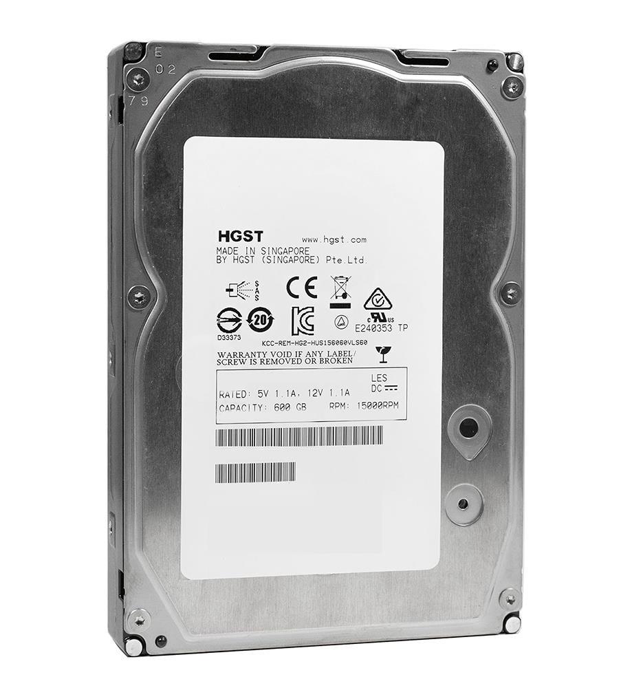 0B24526 HGST Hitachi Ultrastar 15K600 600GB 15000RPM Fibre Channel 4Gbps 64MB Cache 3.5-inch Internal Hard Drive