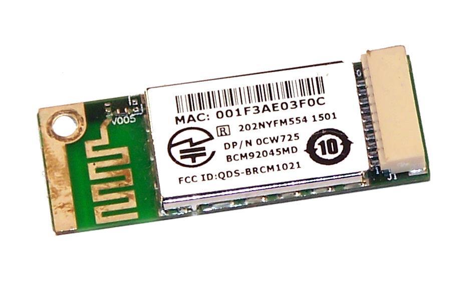 0CW725 Dell Bluetooth Module for Laptop
