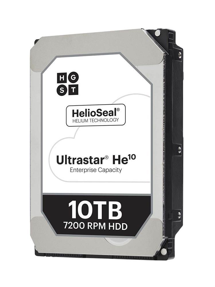 0F27398 HGST Hitachi Ultrastar He10 10TB 7200RPM SAS 12Gbps 256MB Cache (ISE / 512e) 3.5-inch Internal Hard Drive