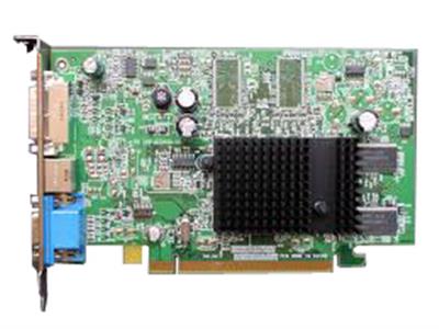 0F3988 Dell 128MB ATI Radeon X300 PCIe with DVI/VGA/TV Outs Video Graphics Card