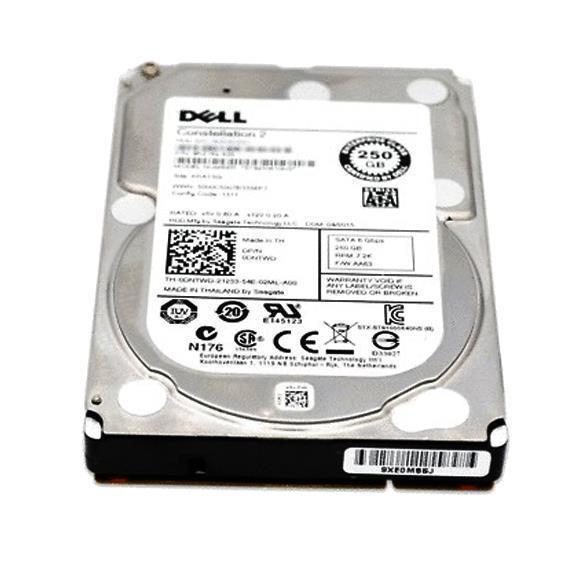0FMYPJ Dell 250GB 7200RPM Encrypted SATA 3Gbps 2.5-inch Internal Hard Drive