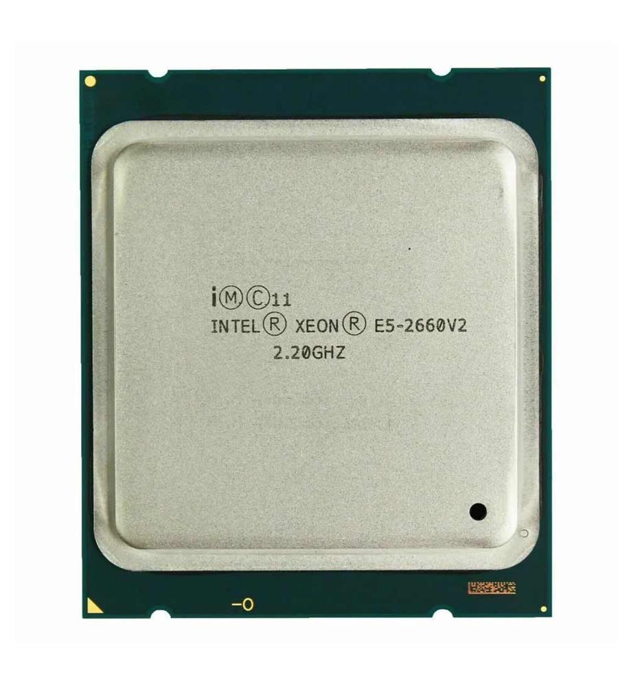 0H172W Dell 2.20GHz 8.00GT/s QPI 25MB L3 Cache Socket FCLGA2011 Intel Xeon E5-2660 v2 10 Core Processor Upgrade