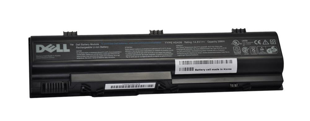 0HD438 Dell 10.8V 5200mAh Li-ion Battery (Refurbished)
