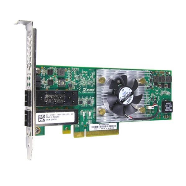 0JHD51 Dell Dual Port 10Gbps Ethernet-to-PCI Express High Profile Fcoe Converged
Network Adapter for PowerEdge Servers