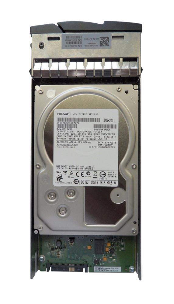 0JT4X5 Dell 2TB 7200RPM SATA 6Gbps Hot Swap 3.5-inch Internal Hard Drive with Tray